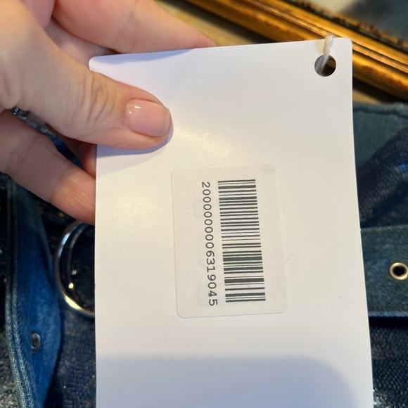 IRO Blue and blush blue Sequin skirt size 38 style name WM31NATOU - Picture 11 of 15